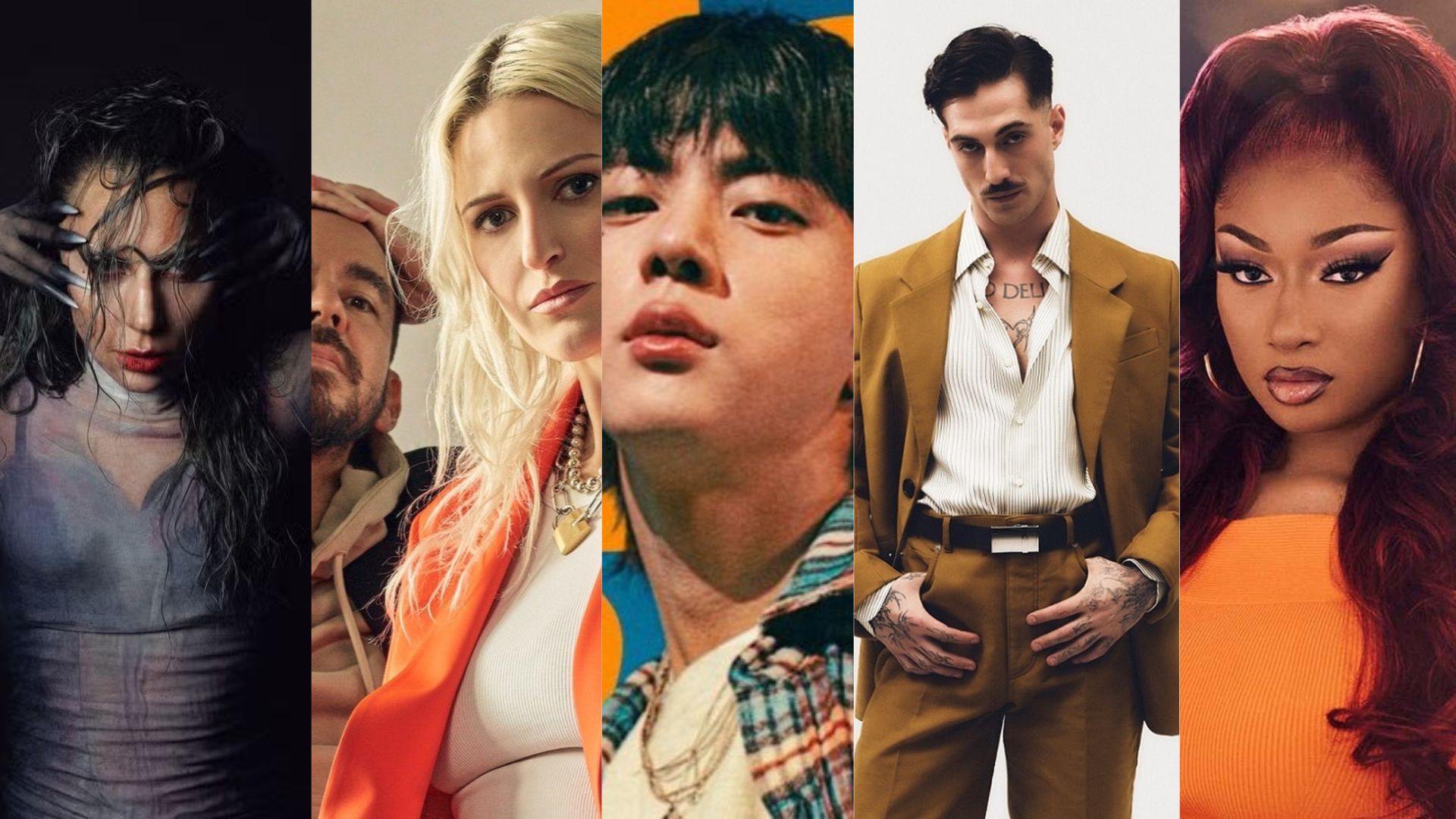 Lançamentos de estrelas como Lady Gaga, Linkin Park, Jin do BTS e mais marcam esta sexta (25)