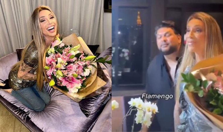 Maya Massafera afirmou nas redes sociais estar em affair com jogador do Flamengo