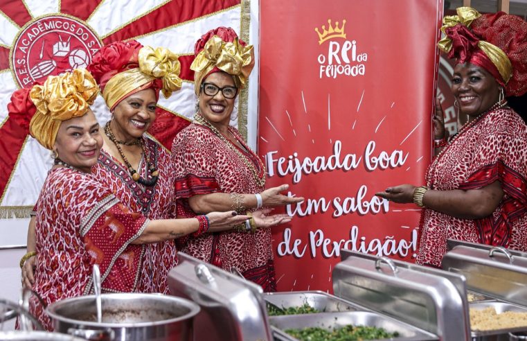 Feijoada do Salgueiro conta com shows de Toninho Geraes e Grupo Clareou neste domingo (13)