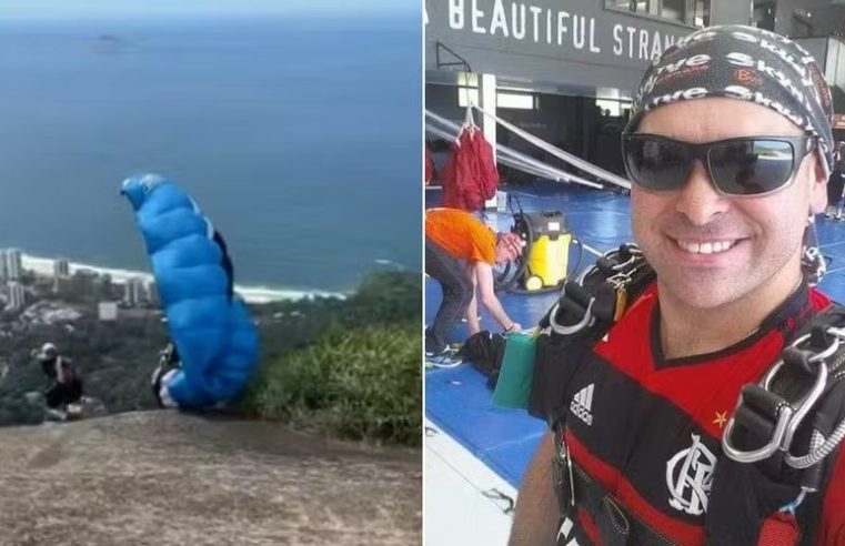 Instrutor de paraquedismo morre em salto de ‘speed fly’; família acredita que foi acidente