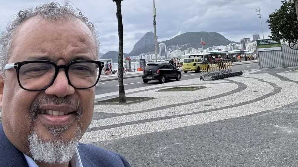 Tedros Adhanom, diretor da OMS, elogia atendimento médico no Rio após alta