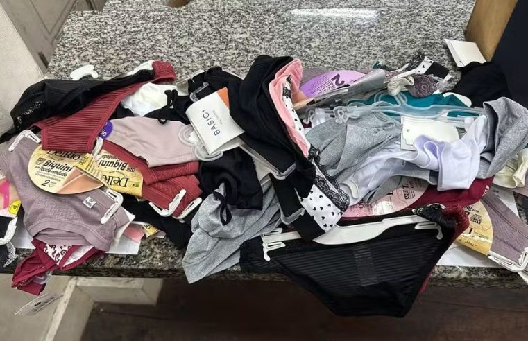 Homem é preso por furto de 20 kits de calcinhas em shopping de Niterói