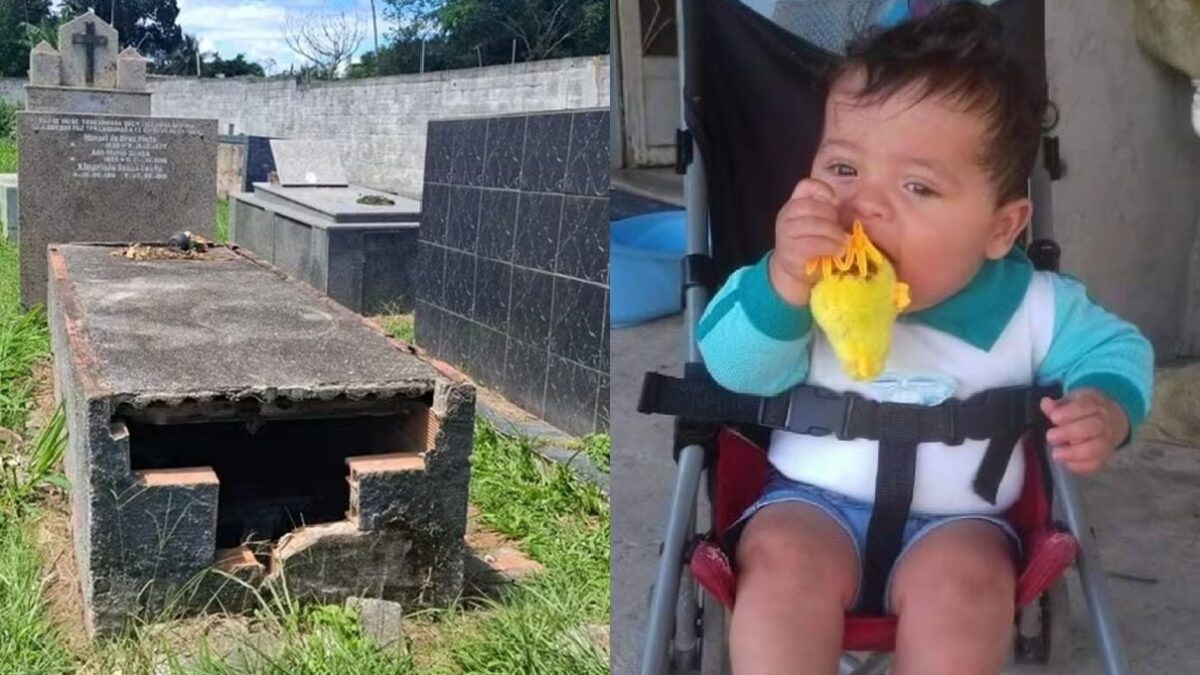 Corpo de bebê desaparece de túmulo na Baixada Fluminense e família busca respostas: ‘Este corpo tem de aparecer’