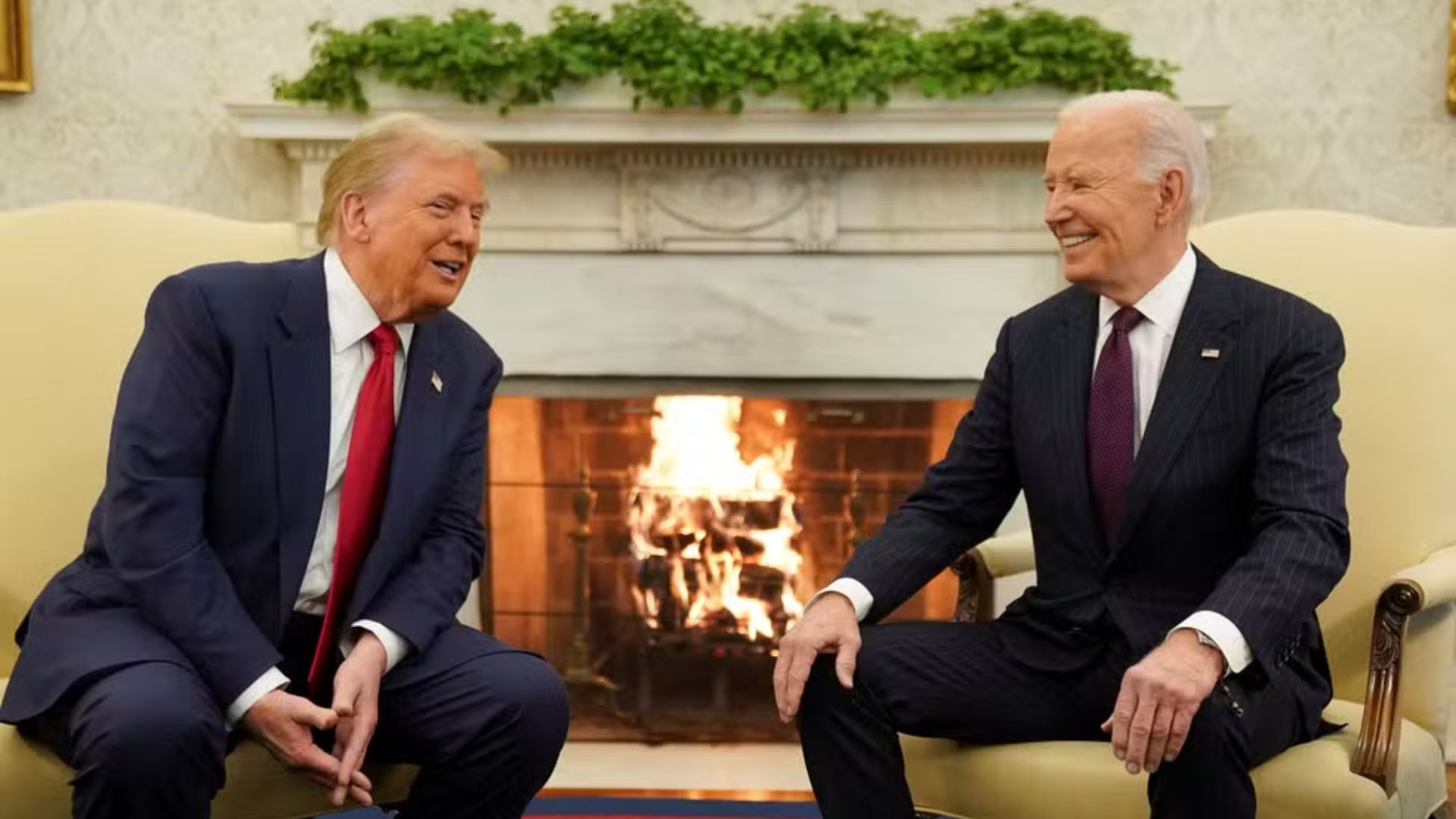 Trump promete ‘transição suave’ em primeiro encontro com Biden na Casa Branca pós-eleições