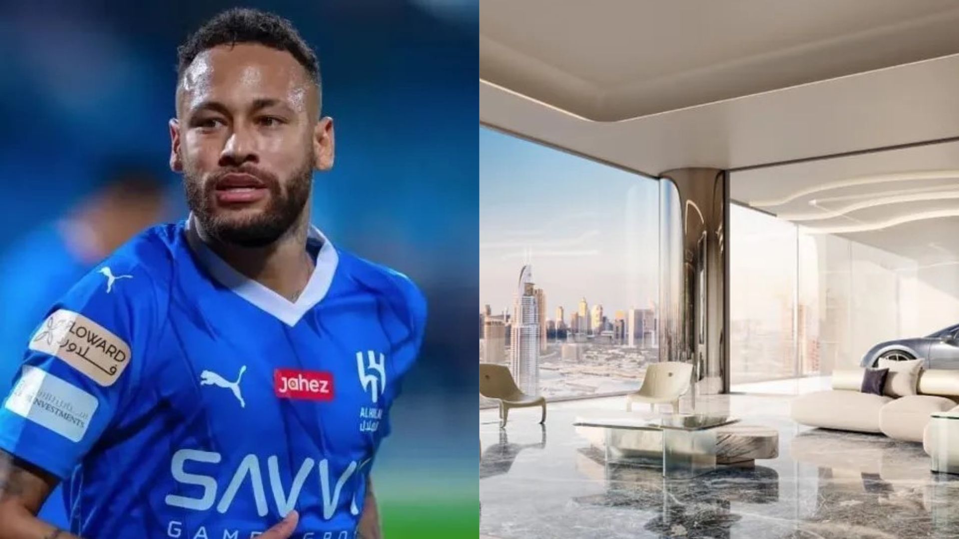 Neymar compra apartamento de alto padrão com elevador para carro pelo valor de R$ 314 milhões