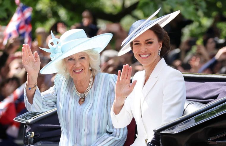 Fonte diz que tensão entre Kate Middleton e rainha Camilla é maior com aproximação da sucessão real