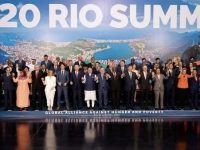 ‘Foto de família’ com líderes mundiais reunidos no G20 é refeita com Biden e sem Milei