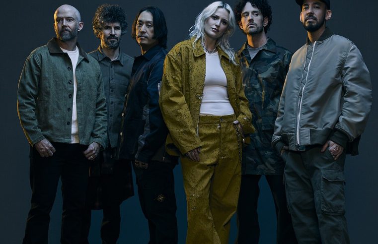 Linkin Park promove turnê mundial e anuncia retorno ao Rio de Janeiro após 12 anos com nova vocalista