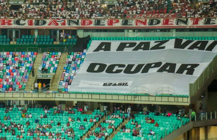 Ministério do Esporte lança campanha para promover paz no futebol