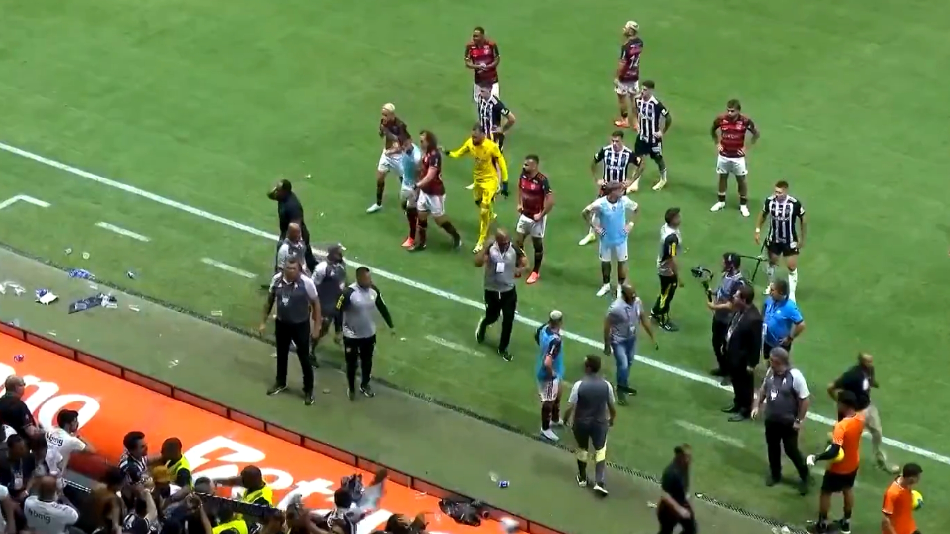 STJD interdita estádio do Atlético-MG após confusão na final da Copa do Brasil contra o Flamengo