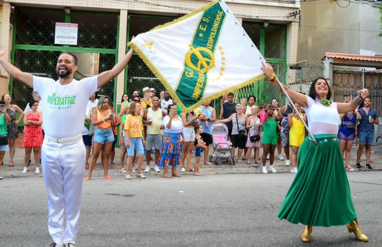 Imperatriz Leopoldinense realiza primeiro ensaio de rua neste domingo (17)