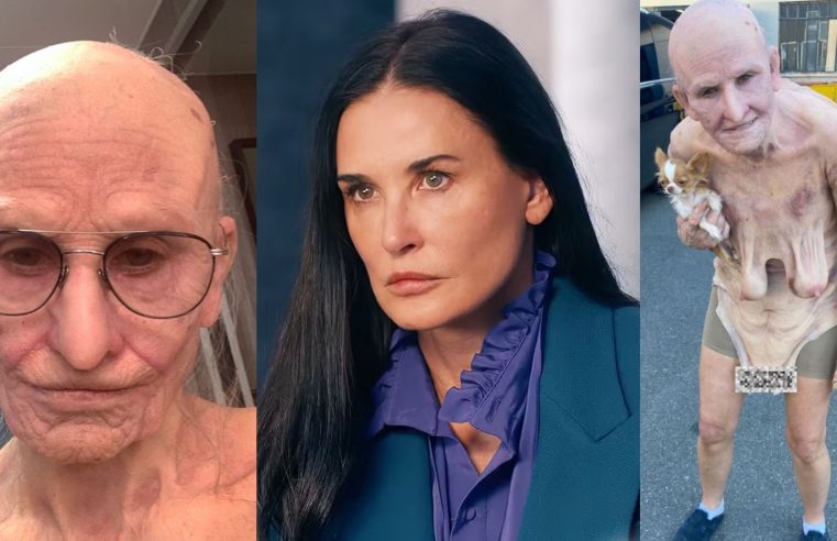 Insana! Demi Moore surpreende ao revelar transformação para papel em ‘A Substância’