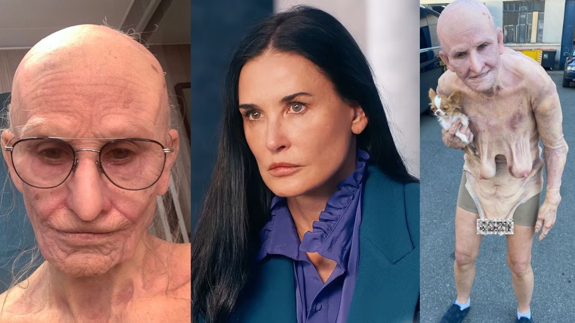 Insana! Demi Moore surpreende ao revelar transformação para papel em ‘A Substância’