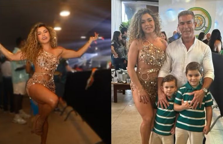 Fabíola de Andrade se esconde com filhos na casa da mãe no Sul e reinado na Mocidade se torna incerto para 2025