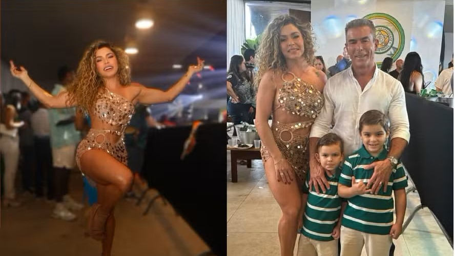 Fabíola de Andrade se esconde com filhos na casa da mãe no Sul e reinado na Mocidade se torna incerto para 2025