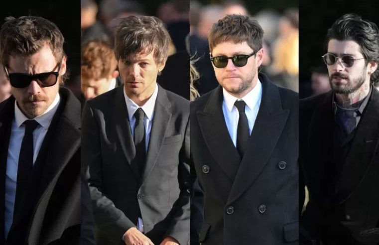 Funeral de Liam Payne reúne One Direction após mais de 7 anos: ‘Trágico’