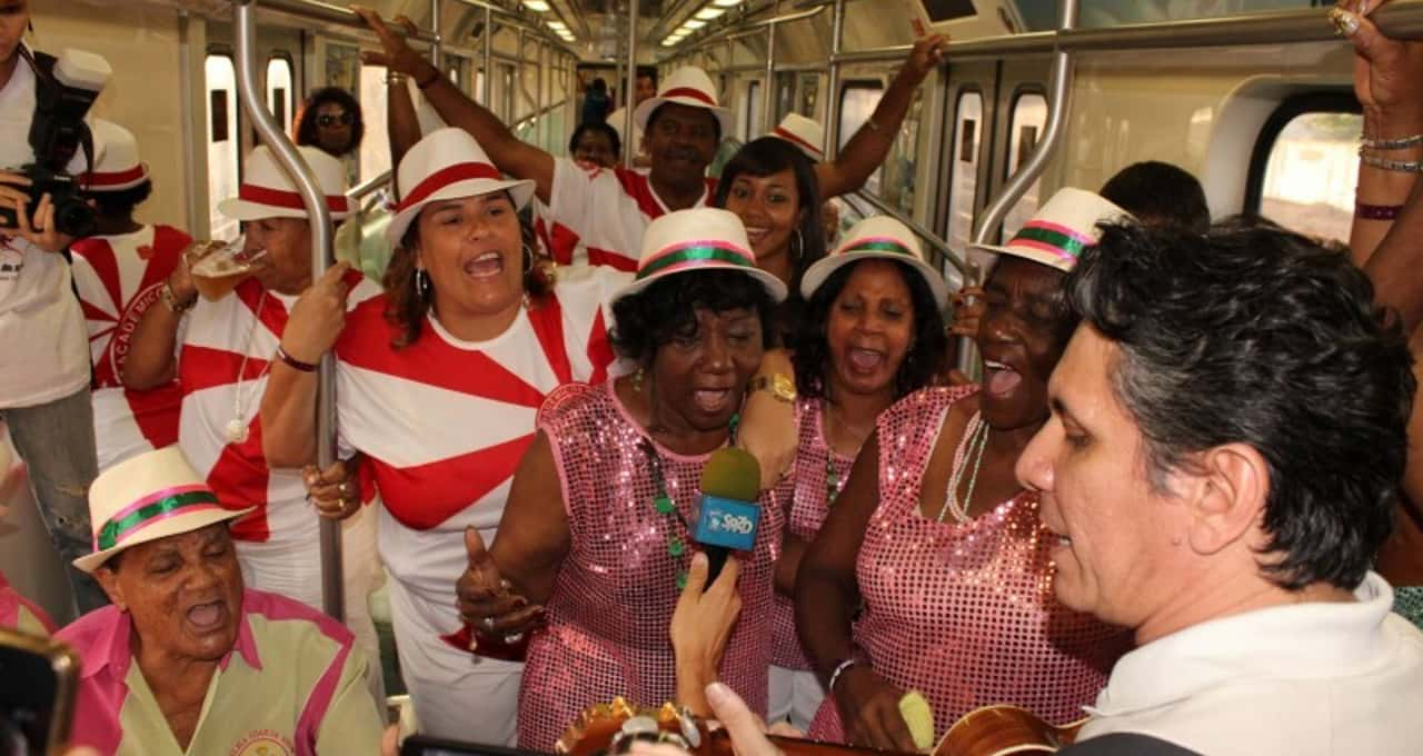 Trem do Samba leva tradição e música para Central do Brasil no dia 7 de dezembro