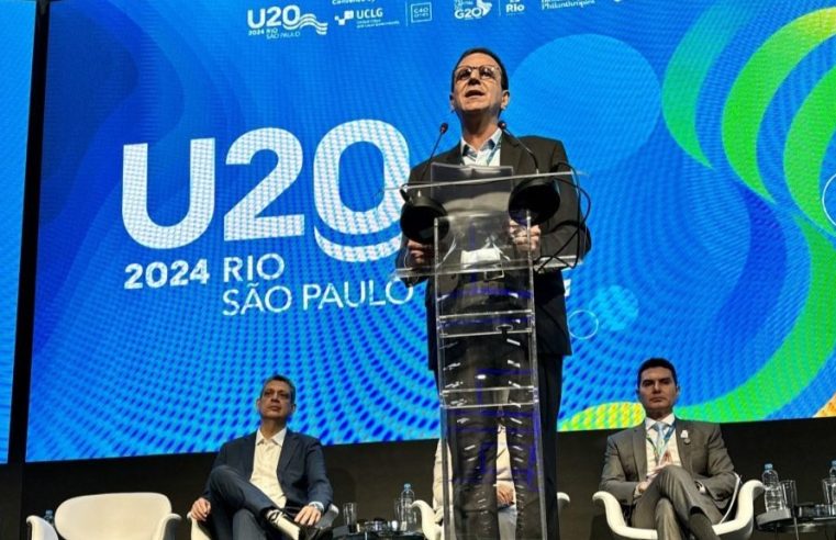 Prefeito Eduardo Paes dá início ao U20 Rio Summit