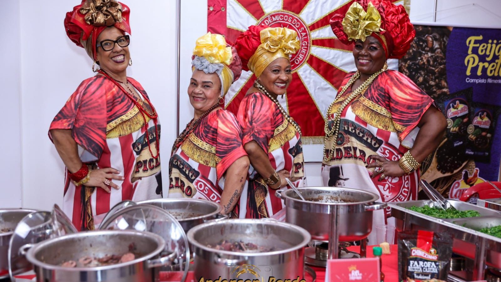 Feijoada do Salgueiro anima quadra com samba e gastronomia neste domingo (12)