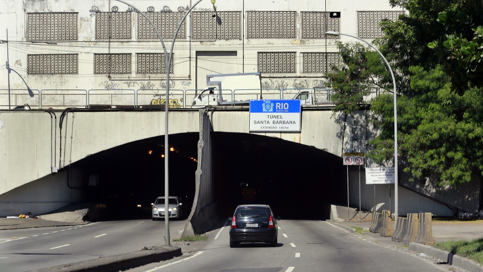 Túnel Santa Bárbara passa por vistoria para avaliar retomada de faixa no sentido Centro