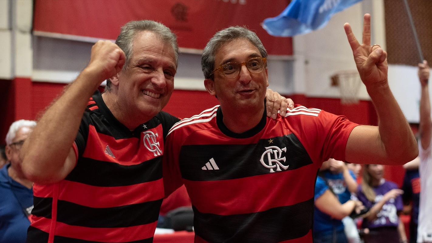 Luiz Eduardo Baptista, conhecido como Bap, é eleito presidente do Flamengo