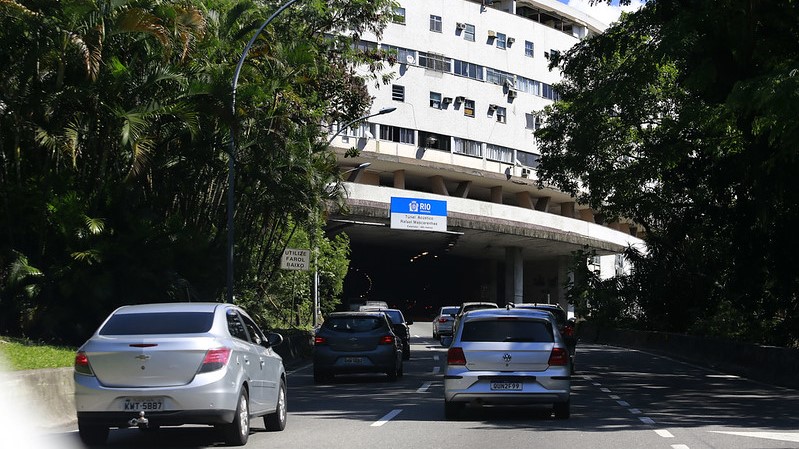 Túnel Santa Bárbara será interditado no sentido Santo Cristo nesta quarta-feira (15) para obras