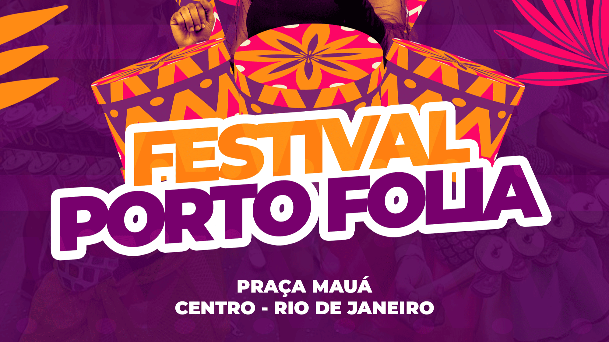 Festival Porto Folia chega à Praça Mauá reunindo blocos da Zona Portuária do Rio em 1º de fevereiro