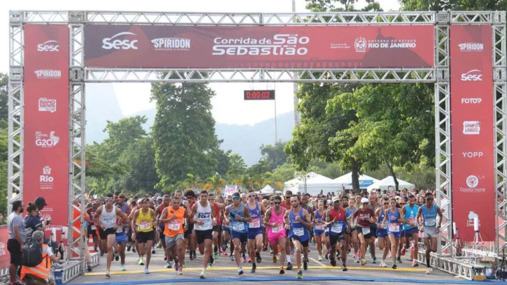 Inscrições para Corrida de São Sebastião 2025, no Aterro do Flamengo, vão até dia 12 de janeiro