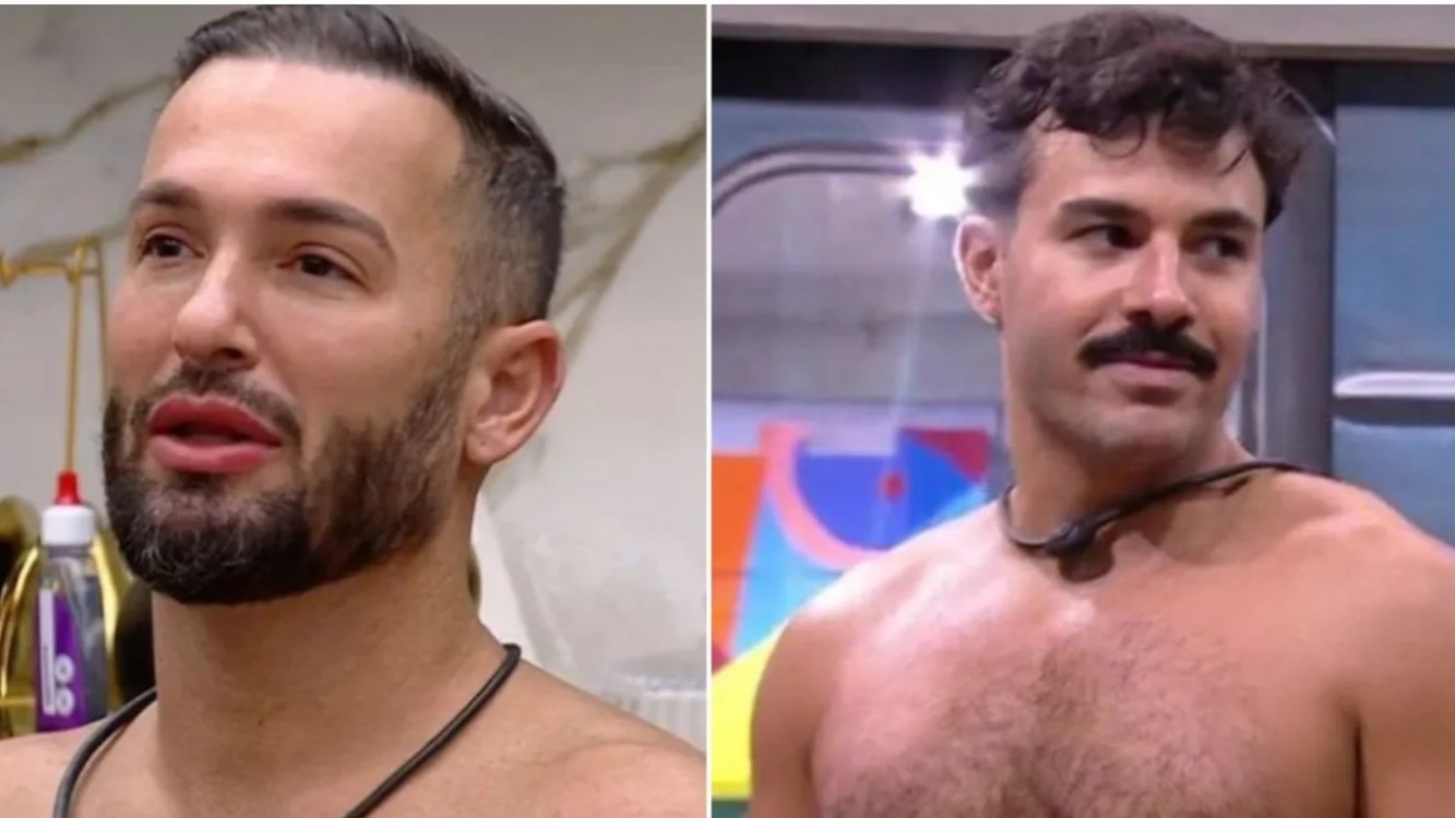 BBB25: Hypolito chama Mateus de gato e revela interesse no brother