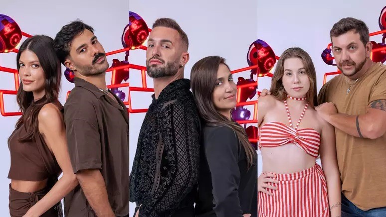 BBB 25: Irmãos Hypolito, Edi e Raíssa, Vitória e Mateus estão no 2º paredão