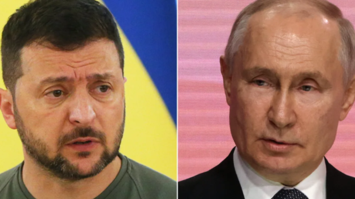 Zelensky declara que está disposto para negociar diretamente com Putin e encerrar conflito