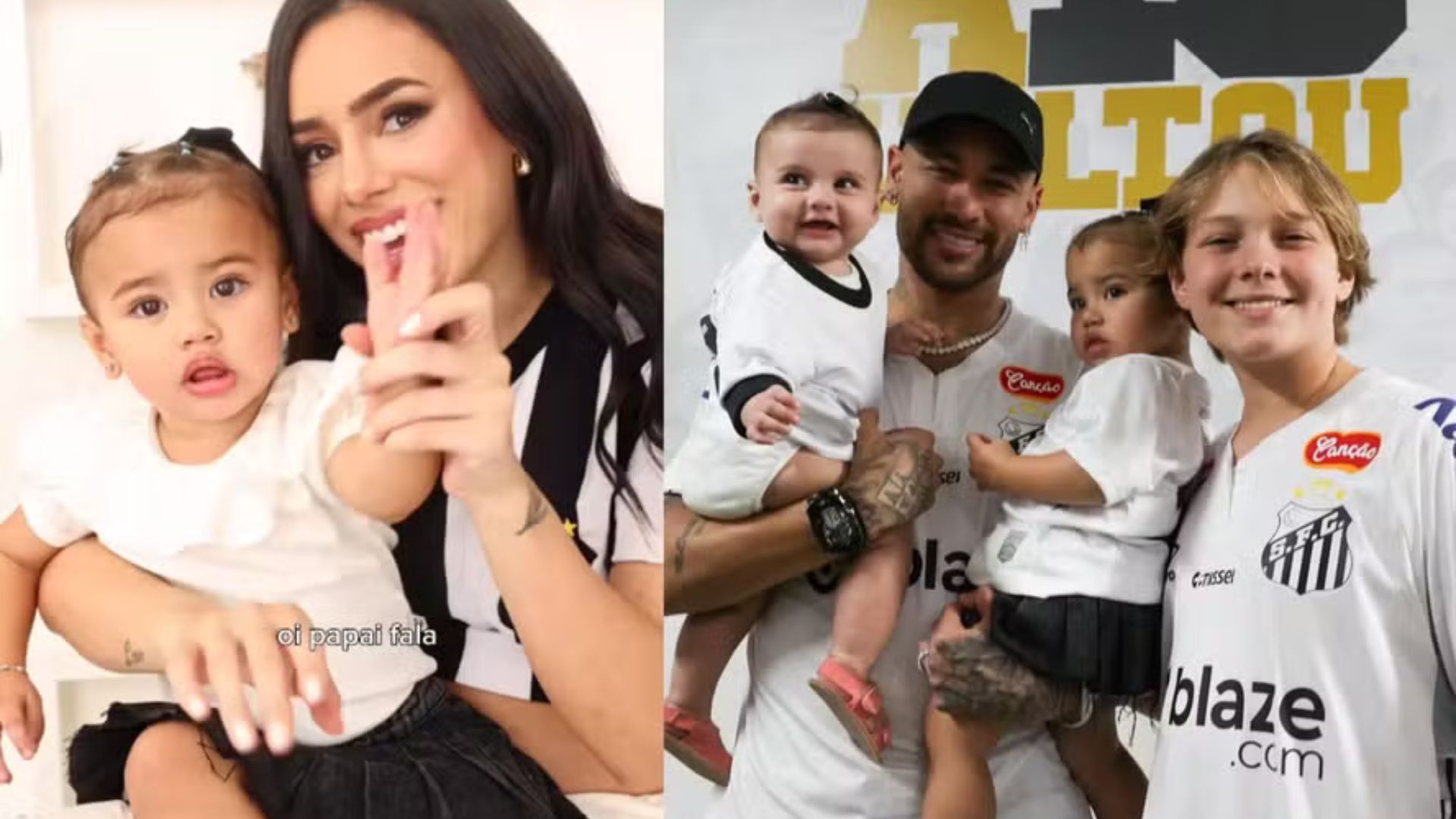 Filhos de Neymar recebem ataques racistas e de ódio; Bruna Biancardi denuncia nas redes sociais