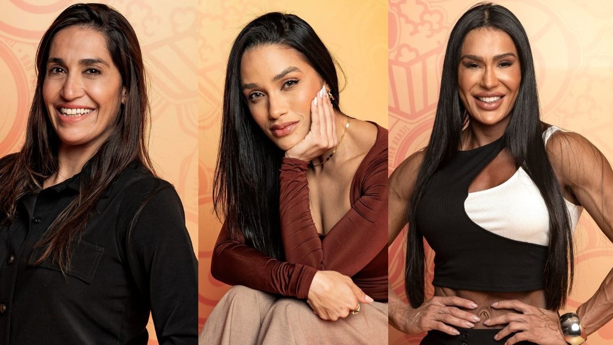 BBB 25: Daniele Hypolito, Eva e Gracyanne Barbosa estão no Paredão