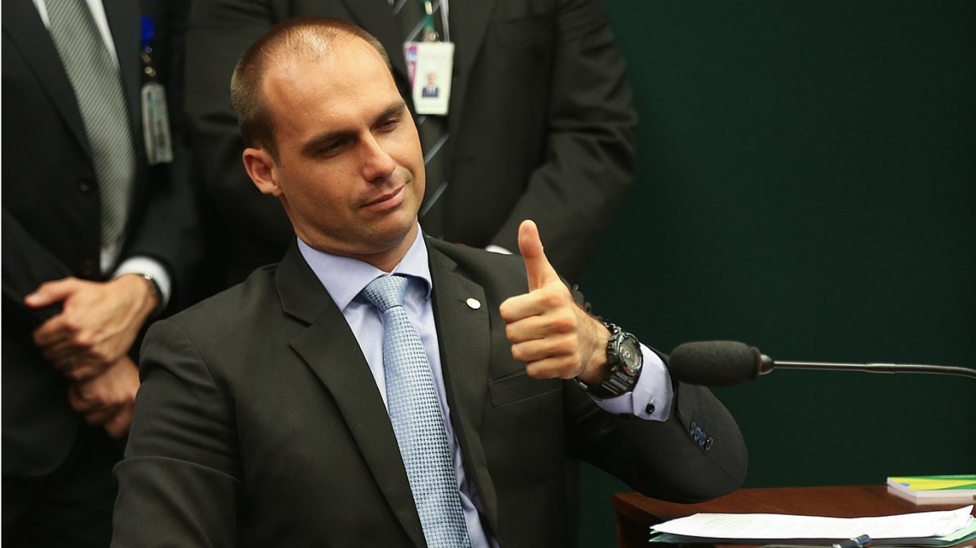 Eduardo Bolsonaro ironiza Moraes: ‘Vamos ver quem vai rir por último’