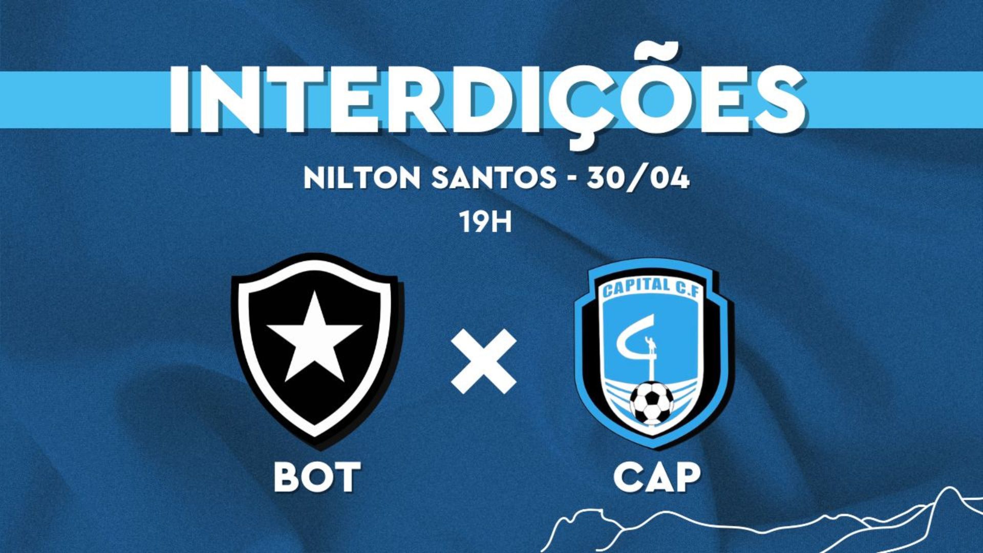 Trânsito terá interdições no entorno do Nilton Santos para jogo entre Botafogo e Capital-DF nesta quarta (30)