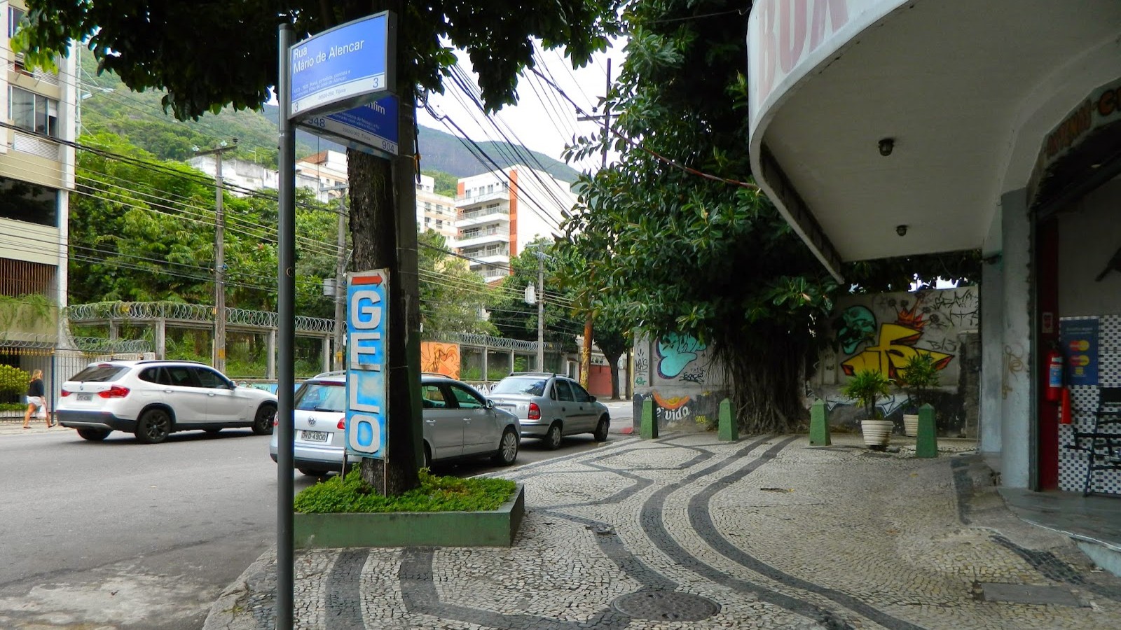 Trecho da Conde de Bonfim, na Tijuca, é interditato parcialmente neste fim de semana para obra da Águas do Rio