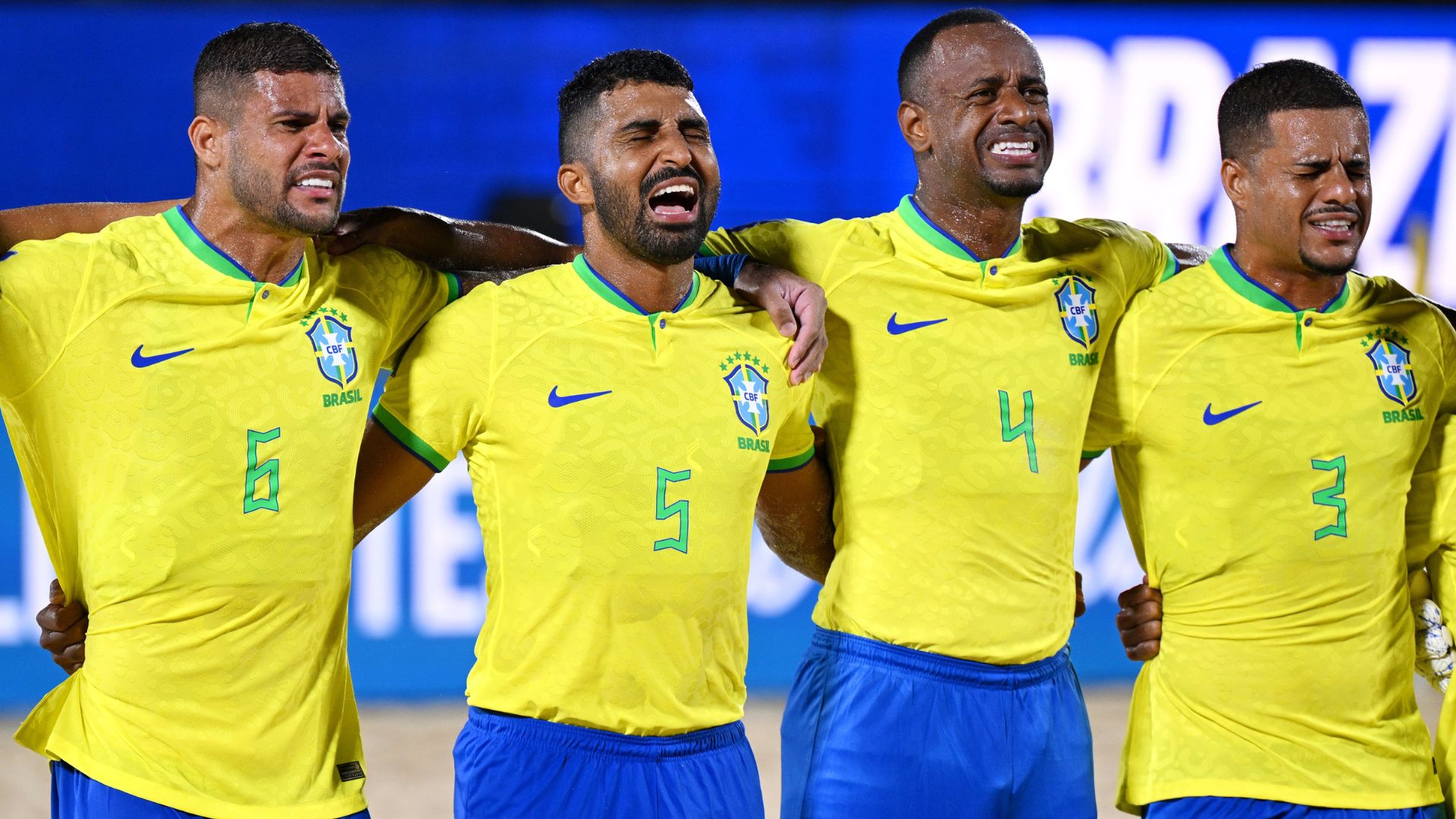 Brasil goleia Omã e avança às quartas 100% invicto na Copa do Mundo de Futebol de Areia