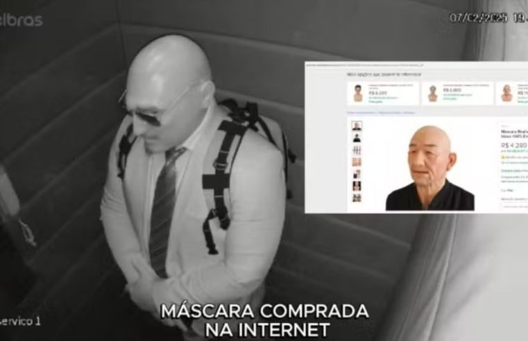 Crime cinematográfico em Niterói: Advogado usa máscara realista comprada na web por R$ 1,8 mil