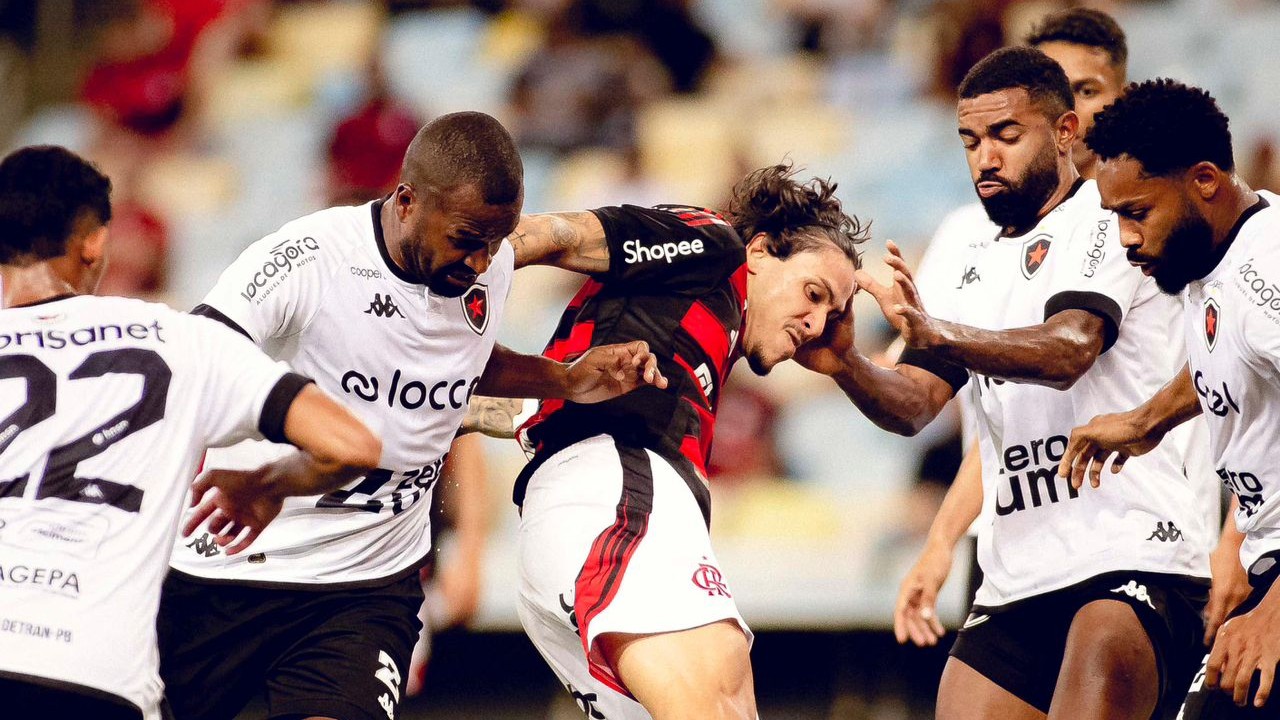 Flamengo aplica 4×2 no Botafogo-PB no Maracanã e avança de fase na Copa do Brasil