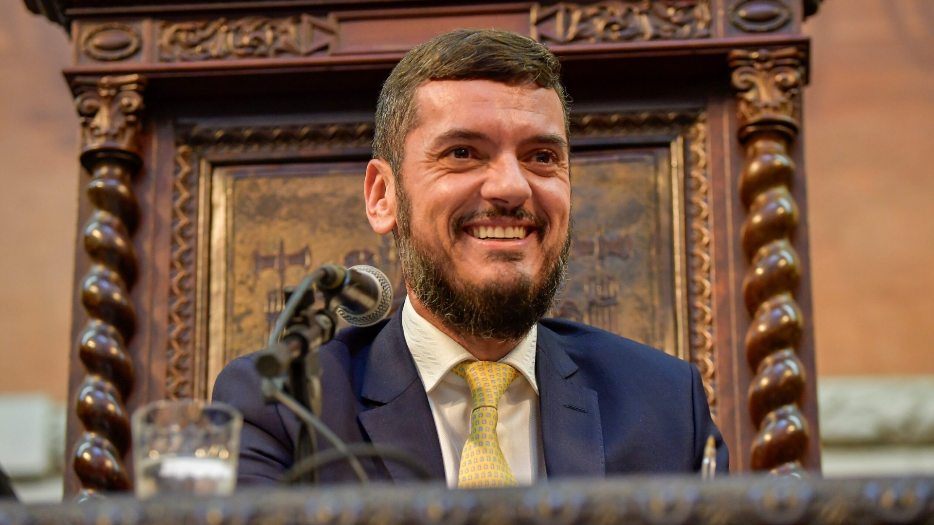 Rodrigo Bacellar, presidente da Alerj, anuncia pré-candidatura ao governo do RJ em 2026