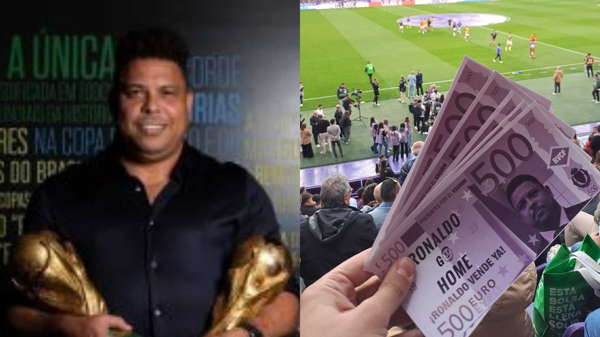 Torcida do Valladolid se revolta com Ronaldo após nova derrota e vídeo polêmico em bar