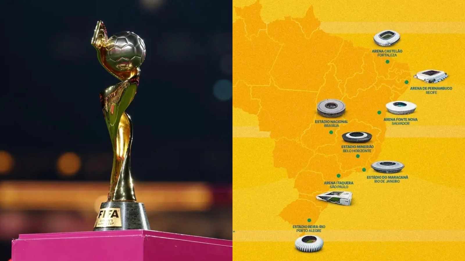 Fifa anuncia cidades que sediarão Copa do Mundo feminina de 2027 no Brasil; final será no Maracanã
