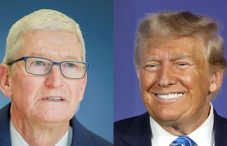 Trump conversa com CEO da Apple após anúncio de aumento dos preços do iPhone