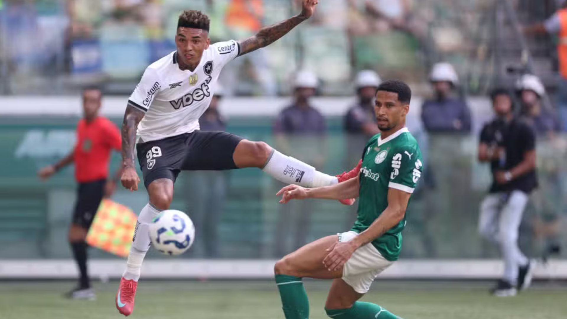 Botafogo e Palmeiras se enfrentam neste domingo (17) às 20h30 pelo Brasileirão no Nilton Santos