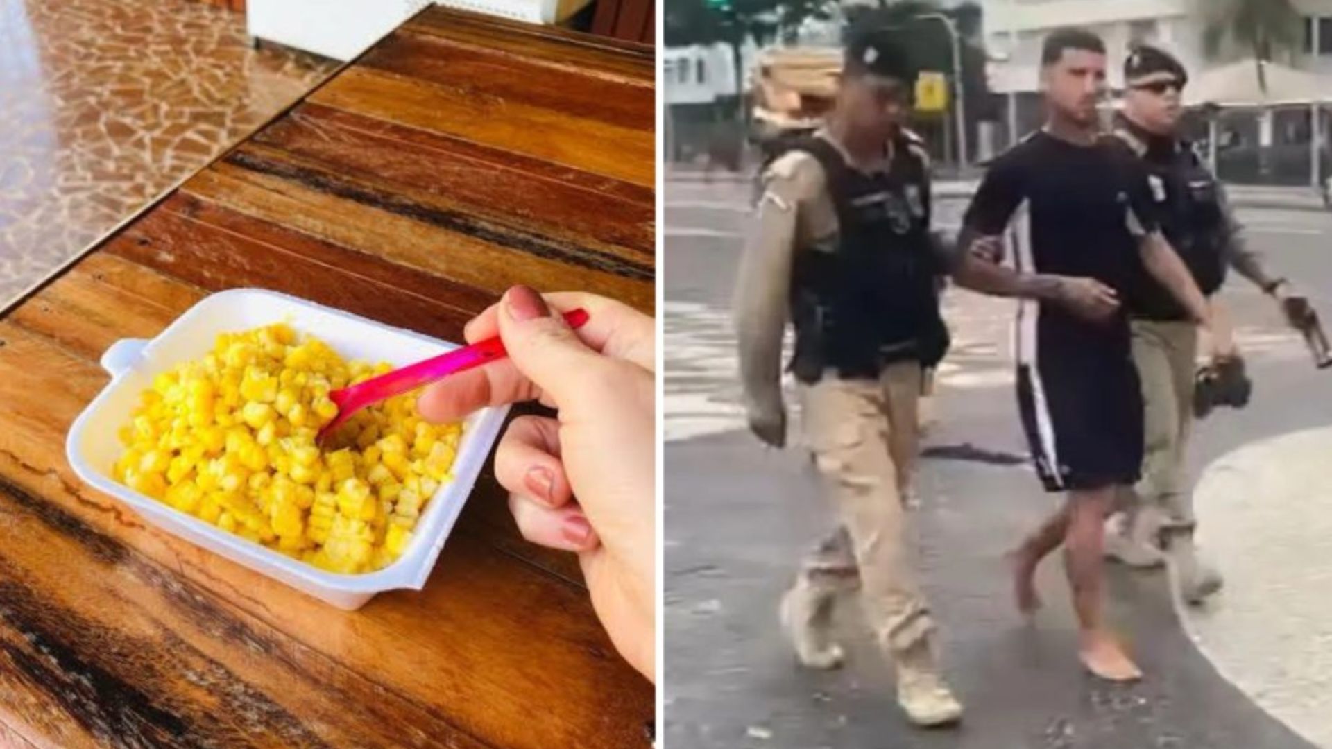 Turistas pagam mais de R$ 1.000 por dois milhos em Copacabana e vendedor é preso por golpe