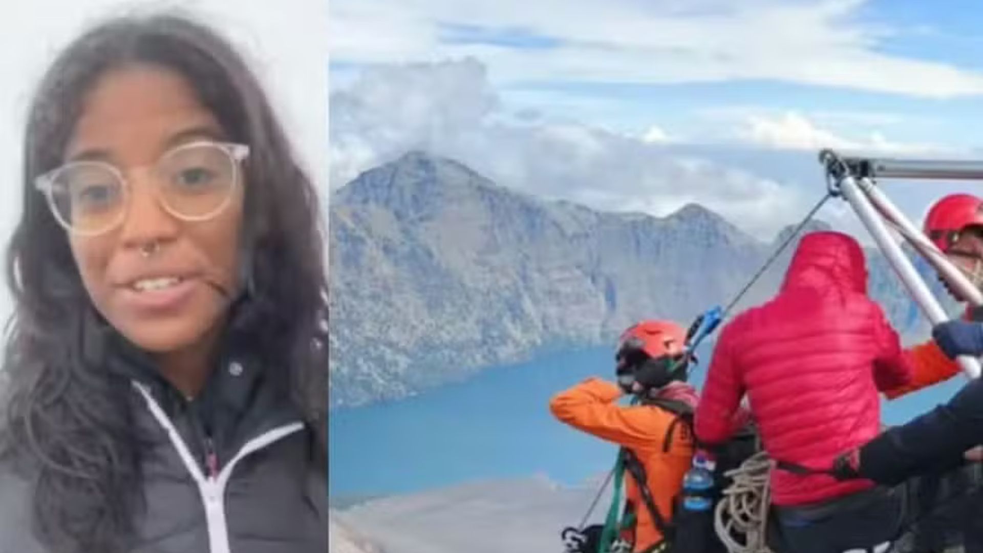 Após cair em trilha vulcânica na Indonésia a brasileira Juliana Marins foi achada ‘visualmente imóvel’