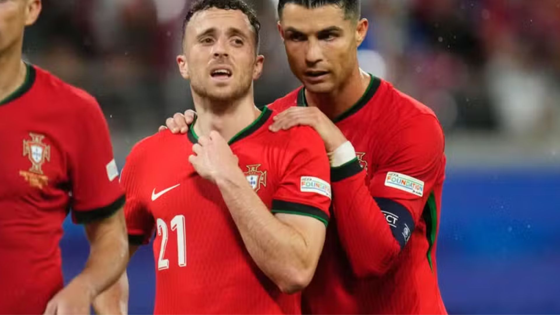 Cristiano Ronaldo lamenta morte de Diogo Jota: ‘Ainda agora estávamos juntos na Seleção’