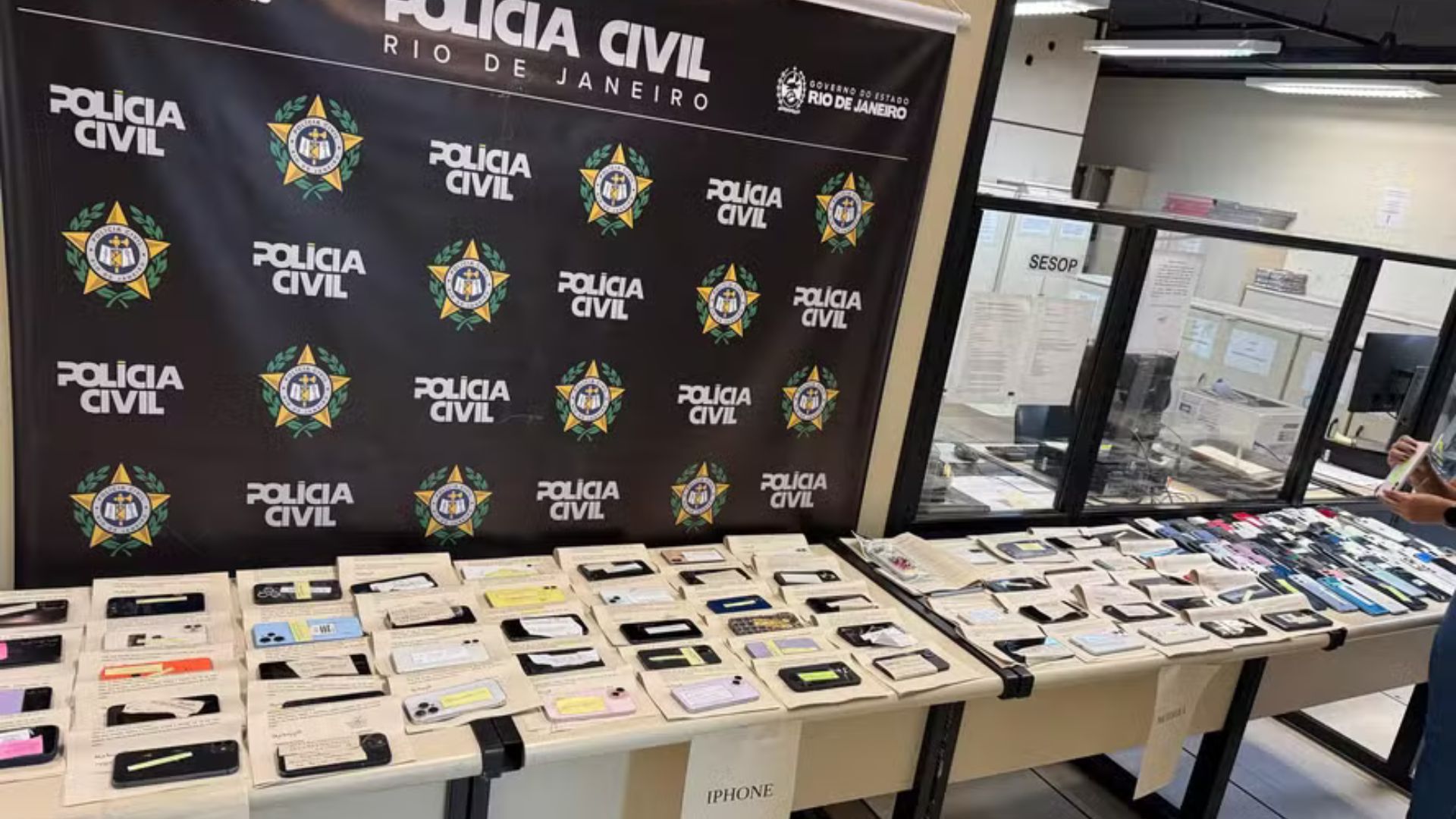 Estado do RJ registra mais de 30 mil celulares roubados ou furtados em 2025